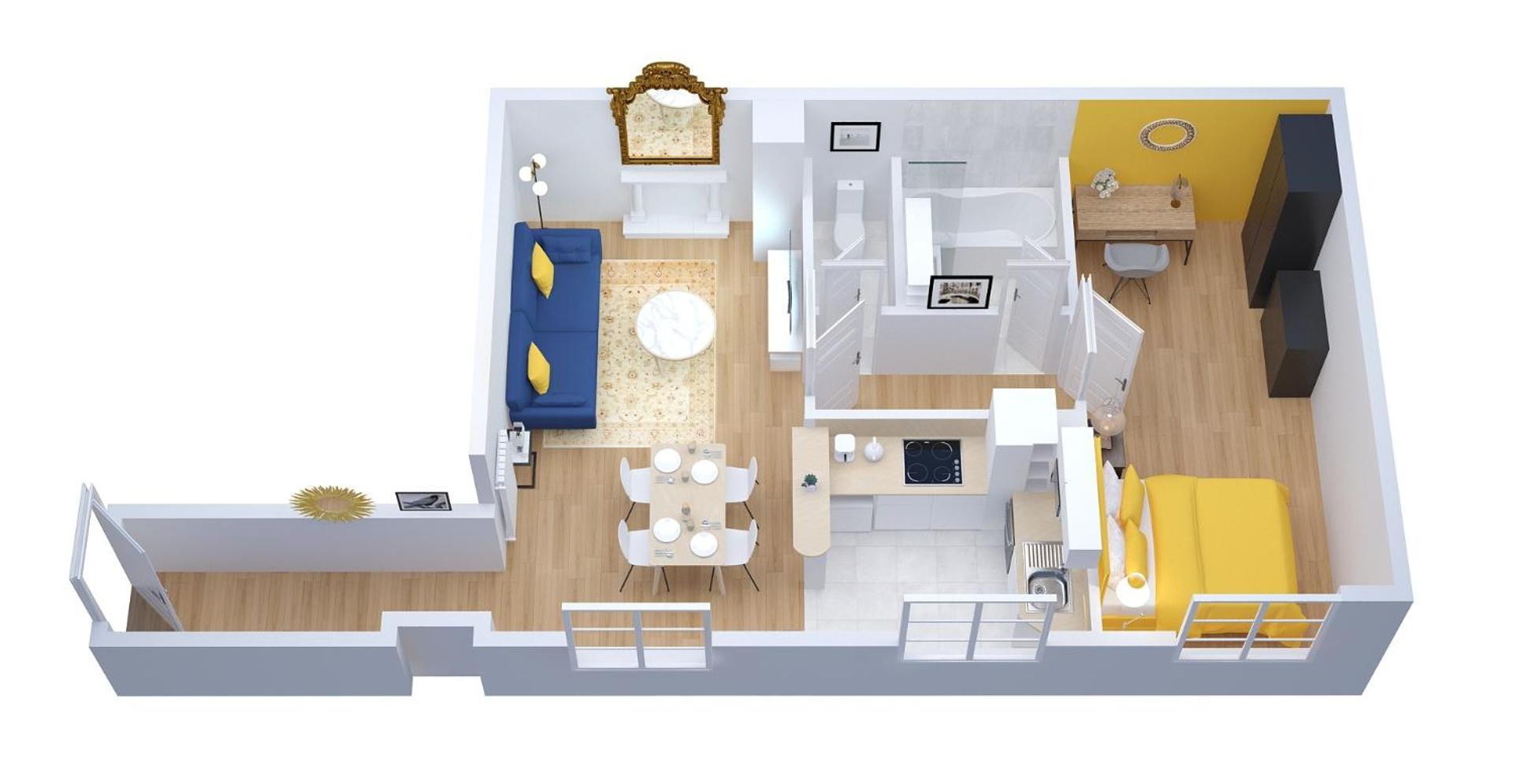Apartament Orleans - Le Royal - Lumineux - Stationnement Zewnętrze zdjęcie