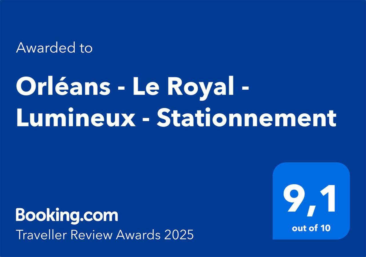Apartament Orleans - Le Royal - Lumineux - Stationnement Zewnętrze zdjęcie